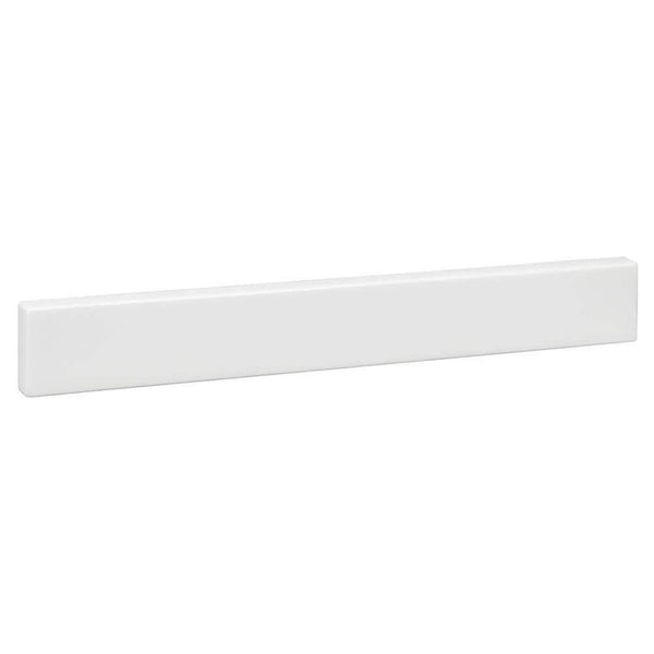 18-1/2 in. Cultured Marble Backsplash in White
